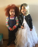 Chucky & the Bride of Chucky Homemade Costume