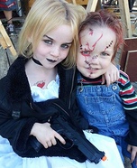 Chucky & Tiffany Kids Halloween Costume