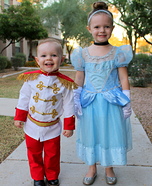 Cinderella & Prince Charming Kids Costume