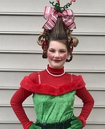 Cindy Lou Who Homemade Costume