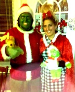 Cindy Lou Who and The Grinch Costume