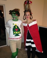 Cindy Lou Who and The Grinch Costume