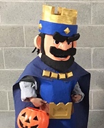 Clash Royale King Homemade Costume