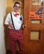 Classic Nerd Homemade Costume