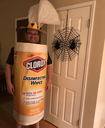 Clorox Wipes Homemade Costume
