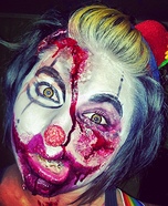 Scary Halloween costume ideas - Creepy Clown Halloween Costume