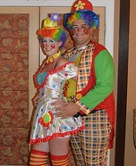 Clownin' Around Couples Costume