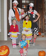 Clowning Around Homemade Costume