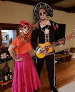 Coco Frida and Hector Homemade Costume