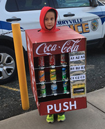 Coke Machine Homemade Costume