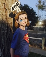 Comic Girl Homemade Costume