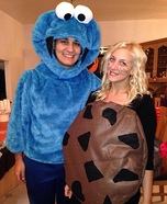 Cookie & Cookie Monster Homemade Costume
