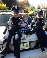 Cops and Robber Homemade Costume