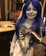 Corpse Bride Emily Homemade Costume