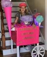 Cotton Candy Machine Homemade Costume