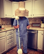 Covid-19 Test Homemade Costume