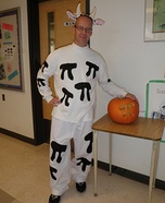 Homemade Cow Pi Costume