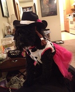 Cowgirl Poodle Homemade Costume