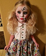 Cracked Doll Homemade Costume