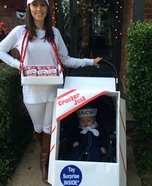 Cracker Jack Baby Homemade Costume