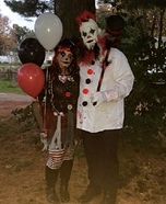 Crazy Clowns Homemade Costume