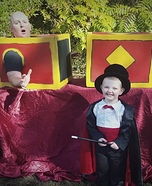 Crazy Magician and Assistant Homemade Costume