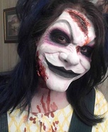Creepy Clown Girl Costume
