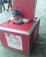 Creepy Jack-in-the-Box Homemade Costume