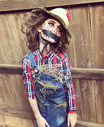 Creepy Scarecrow Homemade Costume