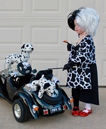 Cruela De Vil Homemade Costume