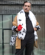 Cruella De Vil Homemade Costume