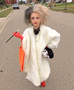 Cruella de Vil Homemade Costume