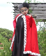 Cruella Devil Homemade Costume