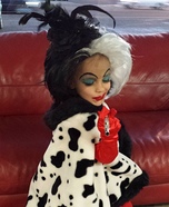 Cruella DeVil Homemade Costume