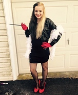 Cruella DeVill Homemade Costume