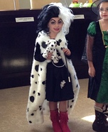 Homemade Cruella Deville Costume