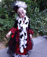 Cruella Deville Homemade Costume