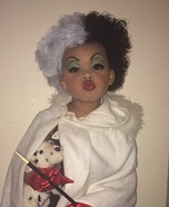 Cruella DeVille Homemade Costume