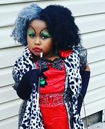 Cruella DeVille Homemade Costume