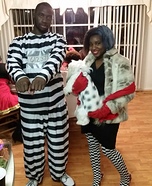 Cruella Deville & Accomplice Homemade Costume