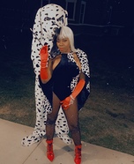 Cruella Deville & Dalmatian Costume