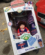 Cubs Cabbage Patch Doll Homemade Costume