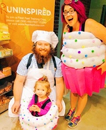 Cupcakes and Baker Family Costumes