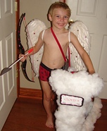 Homemade Cupid Costume for Boys