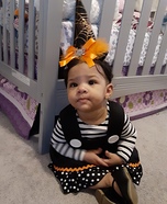 Cute Baby Witch Homemade Costume