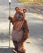 Cute Ewok Homemade Costume