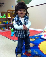 Cute Joe Dirt Homemade Costume