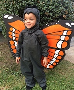 Cute Monarch Butterfly Homemade Costume