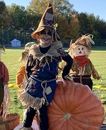Cute Scarecrow Homemade Costume