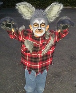 Cute Werewolf Homemade Costume